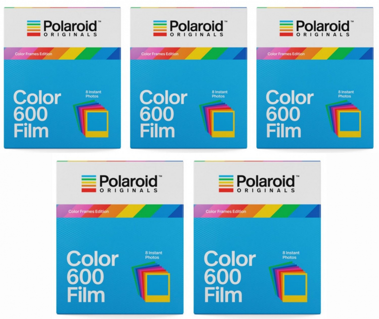 Polaroid Now Gen2 Kamera Blau 600 Color Frames 8x 5er Pack Foto Erhardt