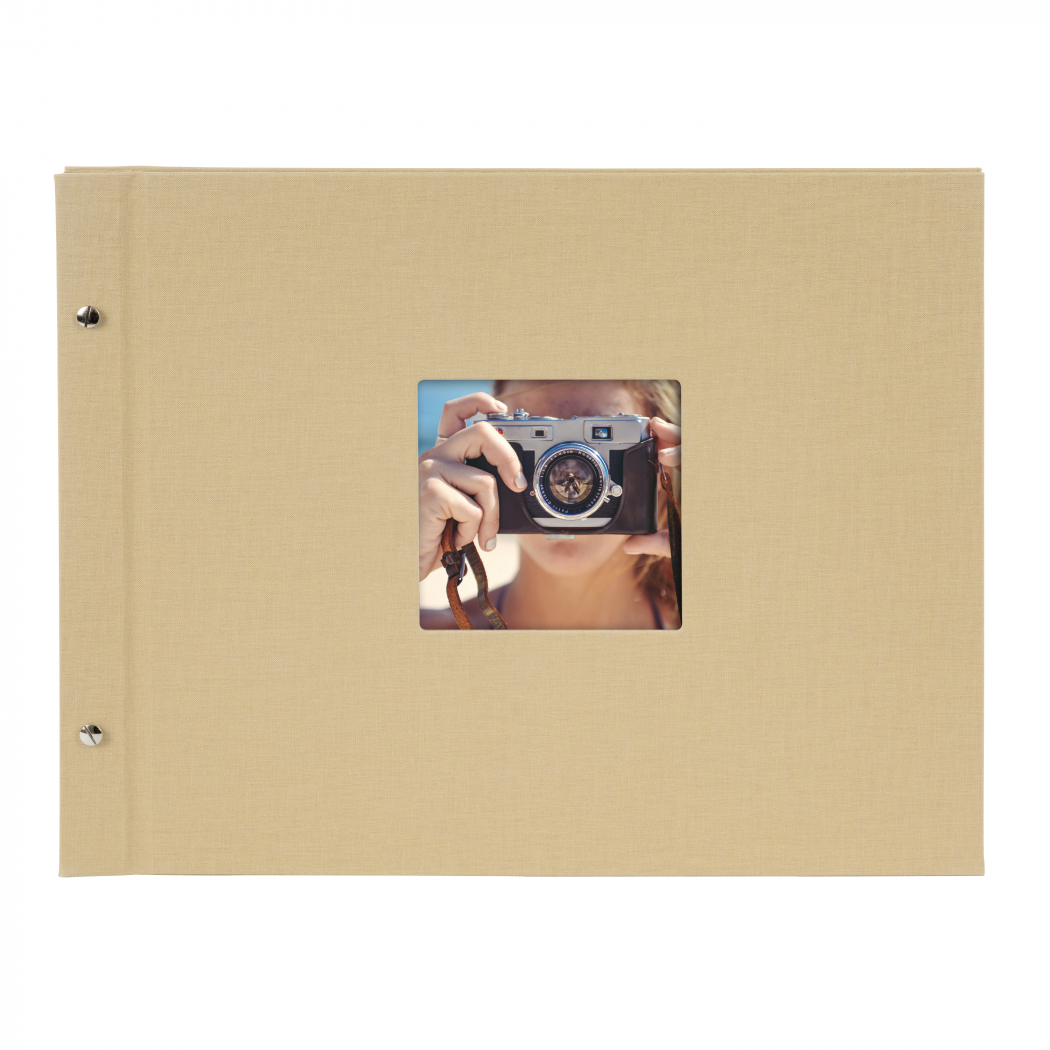 Goldbuch 28506 Bella Vista 39x31cm Beige Schwarze Seiten Foto Erhardt