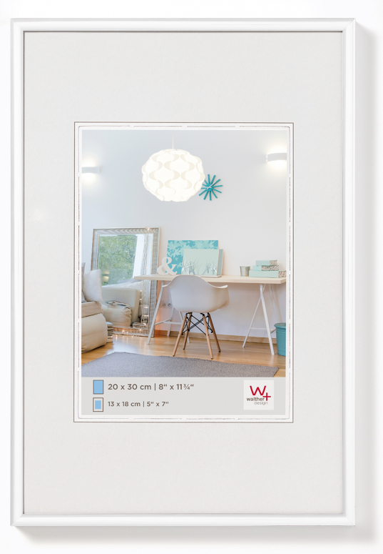 Walther Kunststoffrahmen KV835W New Lifestyle 28x35cm weiß