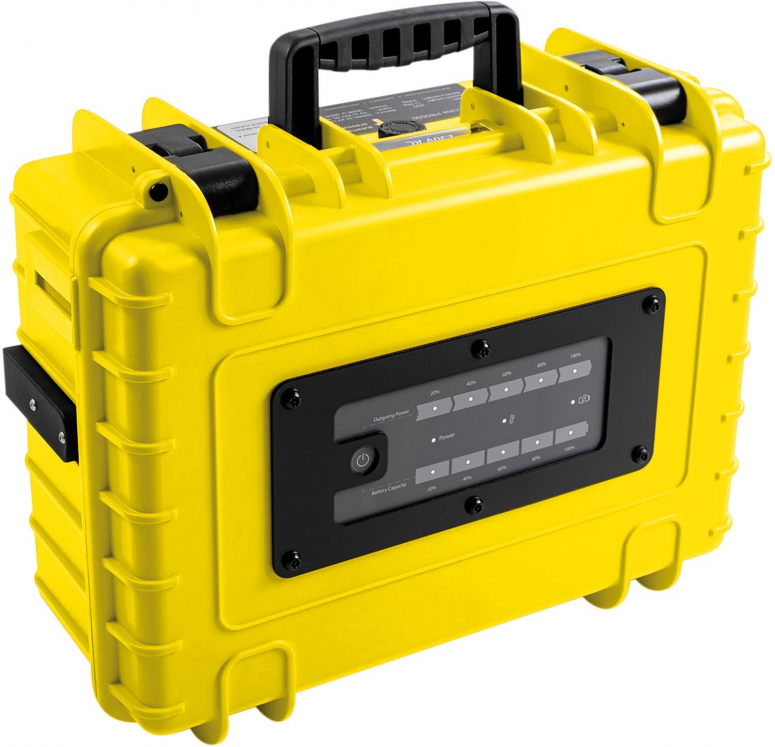 B&W energy.case PRO500 500W Type 5000 jaune