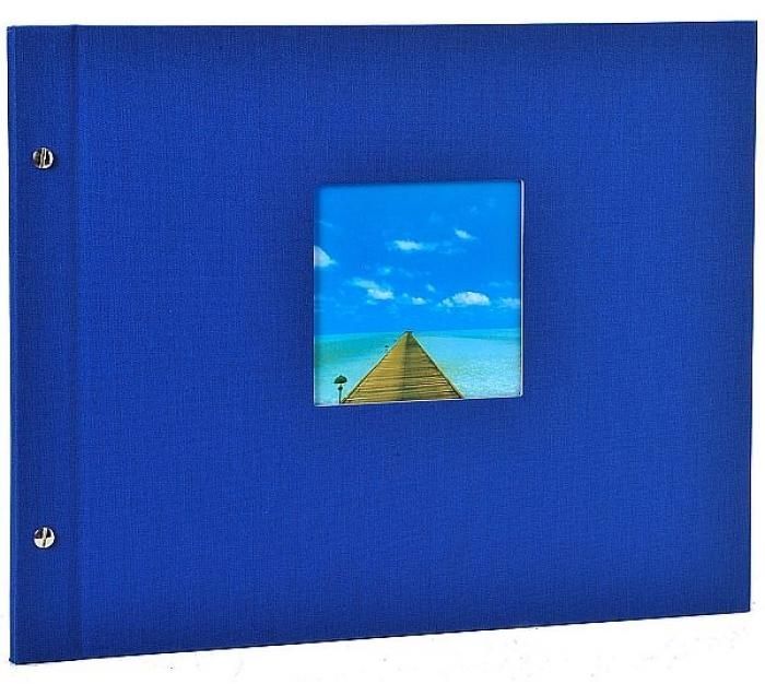 Goldbuch Schraubalbum Bella Vista Blau 26 895 30x25cm