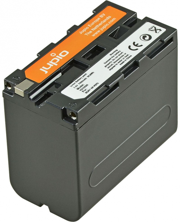 Caractéristiques techniques  Batterie Jupio Sony NP-F970