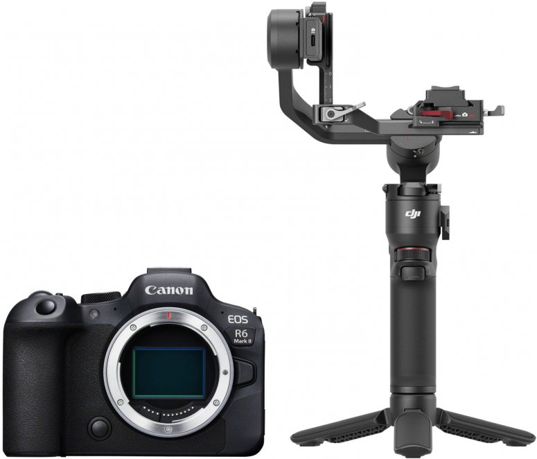 Caractéristiques techniques  Canon EOS R6 II + DJI RS 3 Mini