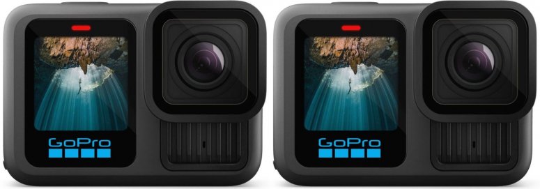 Caractéristiques techniques  GoPro HERO13 Black 2er Pack