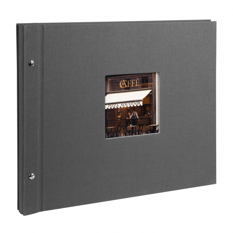 Technische Daten  Goldbuch 28525 Bella Vista 39x31cm grau schwarze Seiten