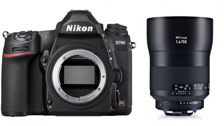 Technische Daten  Nikon D780 + ZEISS Milvus 50mm f1,4