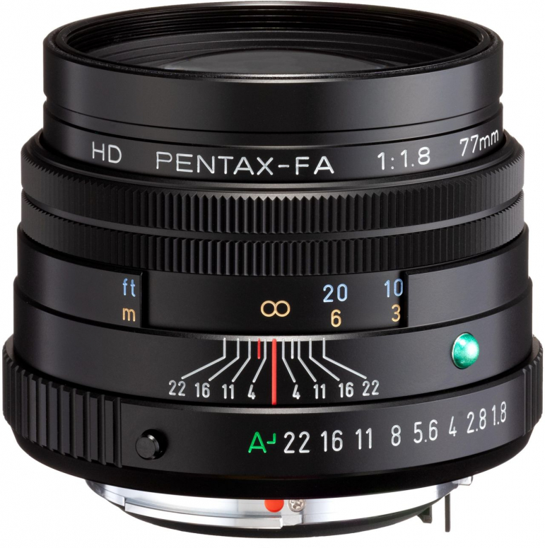 HD PENTAX-FA 77mm F1.8 Limited noir