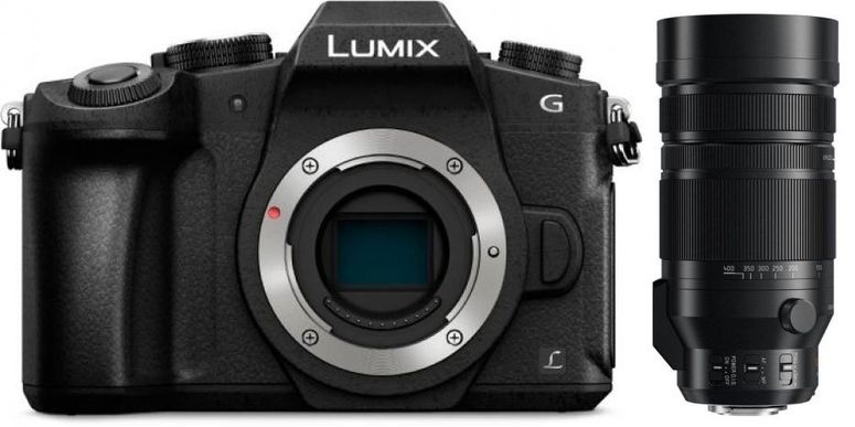 Technische Daten  Panasonic Lumix  DMC-G81 + Leica DG 100-400mm f4-6,3 ASPH