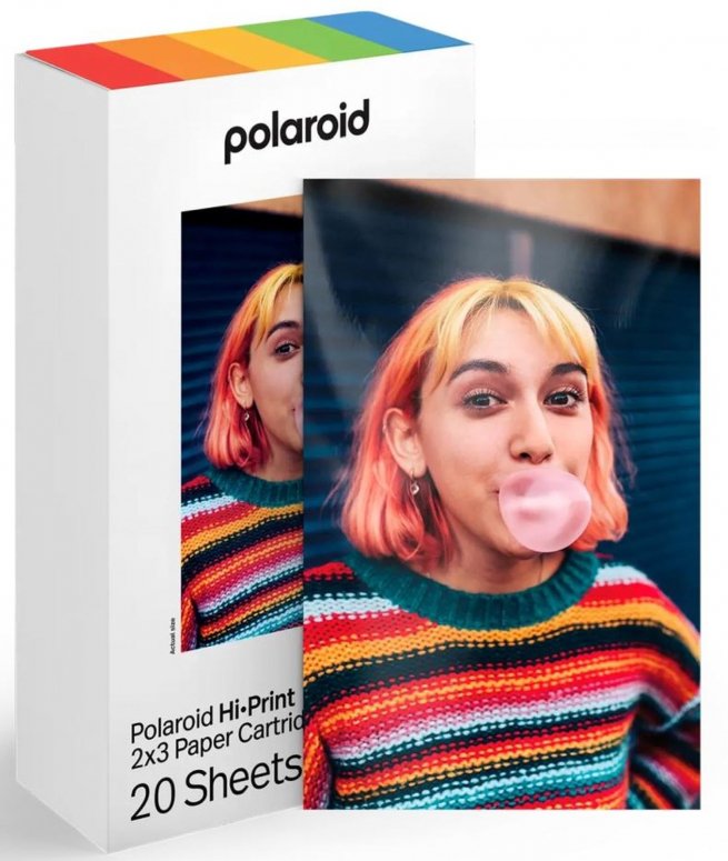 Polaroid Hi Print 2x3 Paper Cartridge 20 Bilder