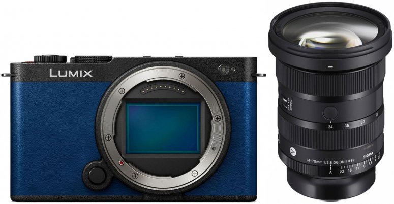 Technical Specs  Panasonic DC-S9 blue + Sigma 27-70mm f2.8 DG DN II (A) L-Mount