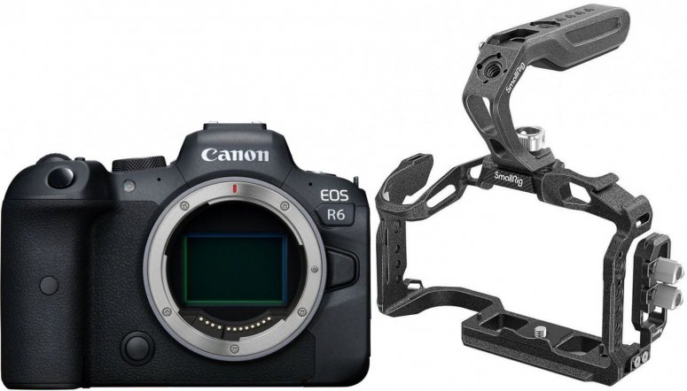Zubehör  Canon EOS R6 Gehäuse + SmallRig 3234 Black Mamba Kit