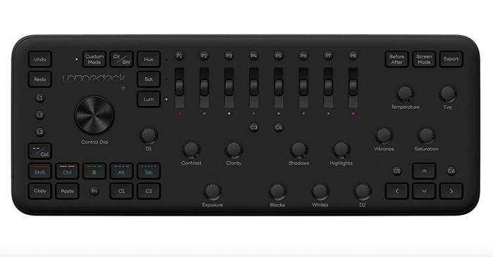 Loupedeck+ Image mixer for Lightroom and Skylum