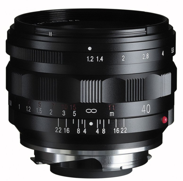 Voigtländer Nokton 40mm f1,2 II VM asph. schwarz