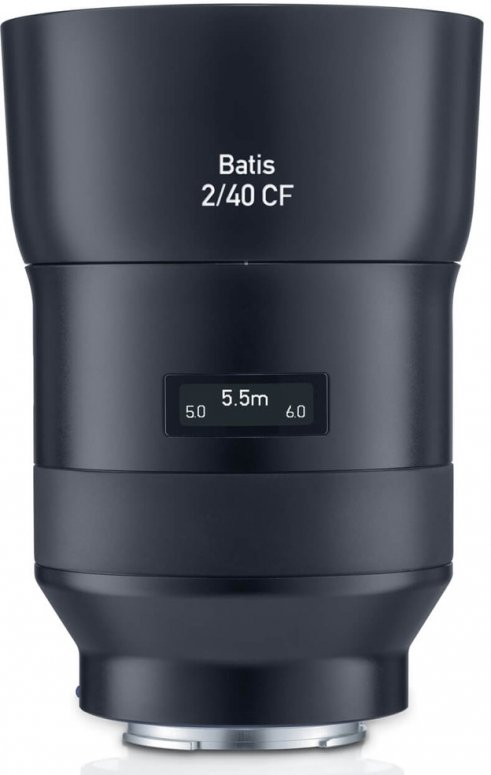 Technical Specs  ZEISS Batis 40mm f2.0 Sony E-mount