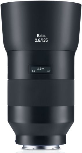 Caractéristiques techniques  ZEISS Batis 135mm f2,8 pour Sony Monture E