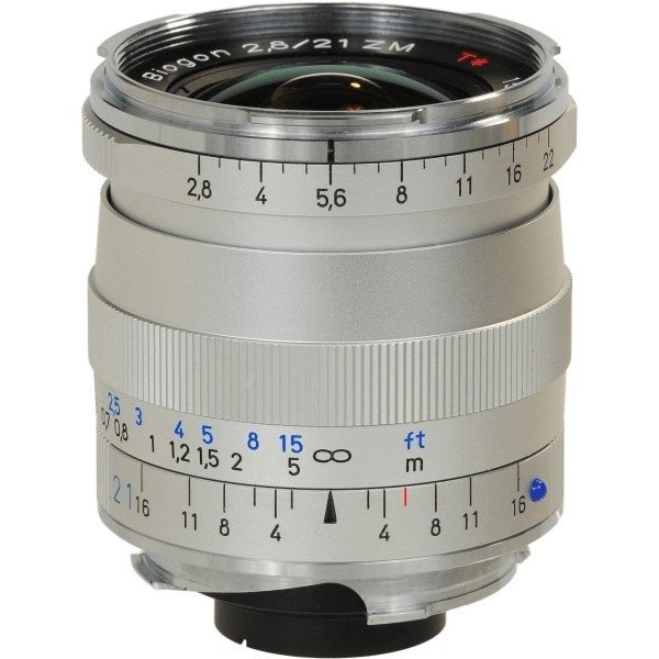 Technische Daten  ZEISS Biogon 21mm f2,8 Leica M-Mount silber