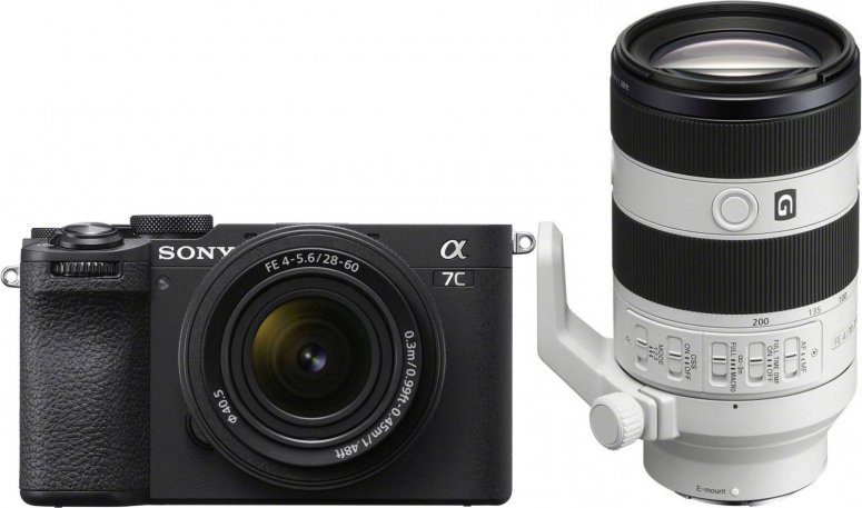 Technische Daten  Sony Alpha ILCE-7C II schwarz + 28-60mm + SEL 70-200mm f4 II