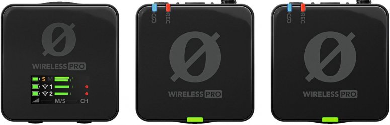 Technische Daten  Rode Wireless PRO