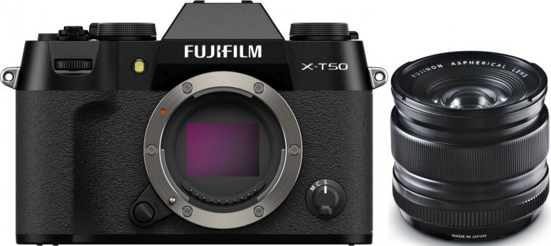 Accessoires  Fujifilm X-T50 noir + XF 14mm f2,8 R