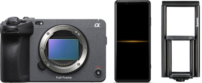 Sony ILME-FX3 + Sony Xperia PRO incl. smartphone holder