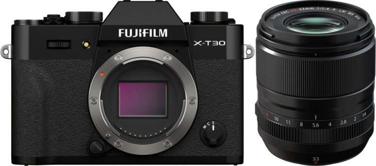 Zubehör  Fujifilm X-T30 II + Fujifilm XF 33mm F1.4 R LM WR