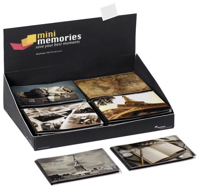 Technische Daten  Walther Minialbum MA-503 Travel 40 Fotos in 10x15cm 6er Pack