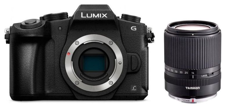 Caractéristiques techniques  Panasonic Lumix DMC-G81EG-K + Tamron 14-150mm f3,5-5,8 Di III