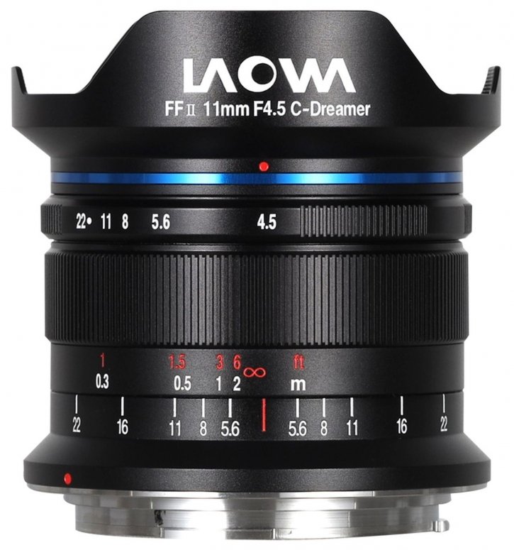 Technische Daten  LAOWA 11mm f/4,5 FF RL für Canon RF