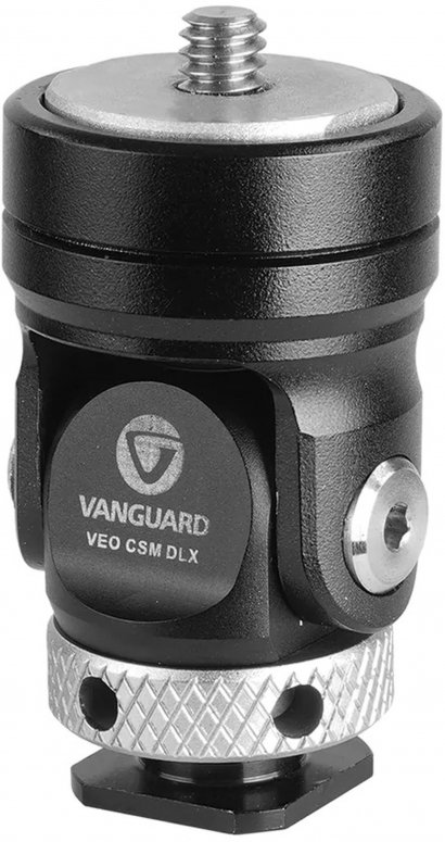 Caractéristiques techniques  Vanguard VEO CSM DLX Cold shoe mount deluxe