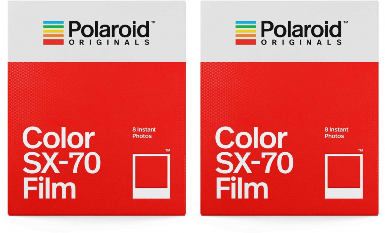 Caractéristiques techniques  Polaroid SX-70 Color Film 8x 2er Pack