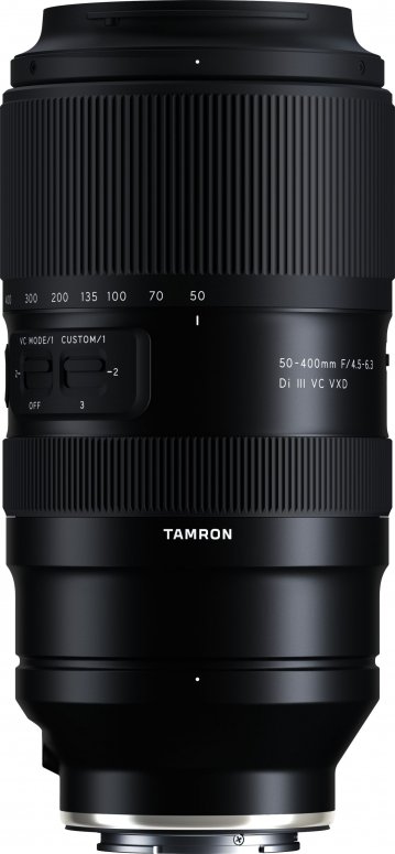 Technische Daten  Tamron 50-400mm f4,5-6,3 Sony E Einzelstück