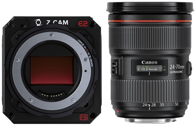 Technische Daten  Z-Cam E2-F6 + Canon EF 24-70mm f2,8 L II USM