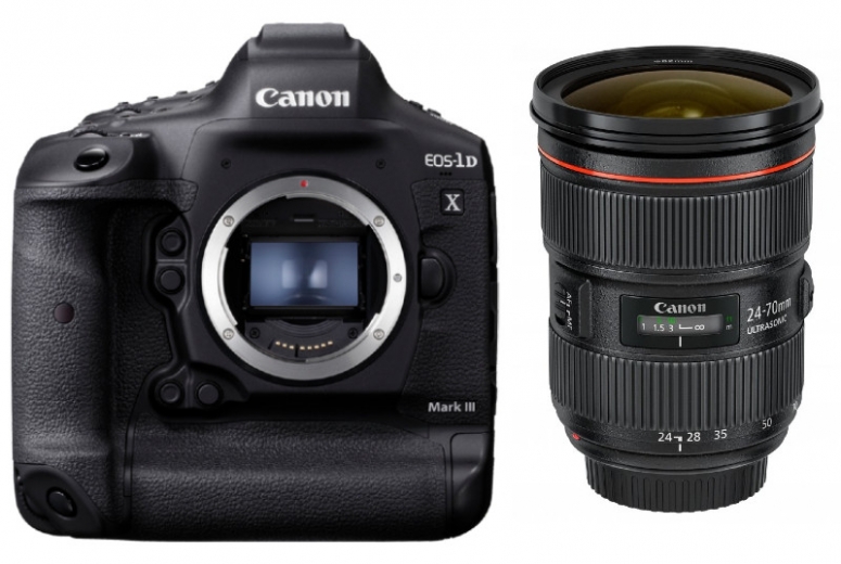 Technische Daten  Canon EOS-1D X Mark III + EF 24-70mm f2,8 L II USM
