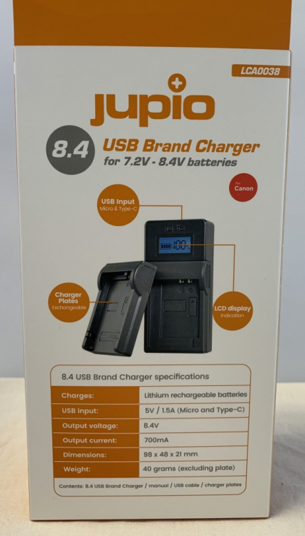 Jupio Kit LP-E17 + USB DUAL CHARGER