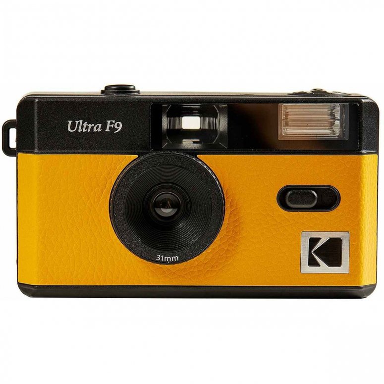 Kodak Ultra F9 camera black yellow