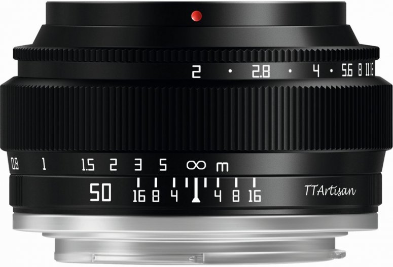 Technische Daten  TTArtisan 50mm f2 Sony E Vollformat