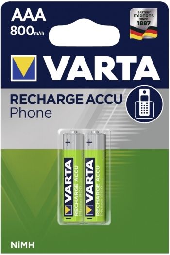 Varta T398 Batterie Micro Pack de 2