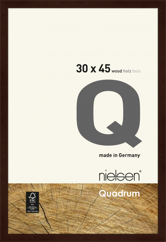 Technische Daten  Nielsen 6531006 Quadrum 30x45cm wengé