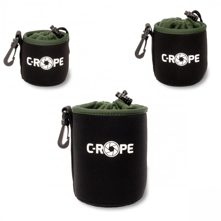 C-Rope Néoprène Sac pour objectif V2 Set XS, S, M