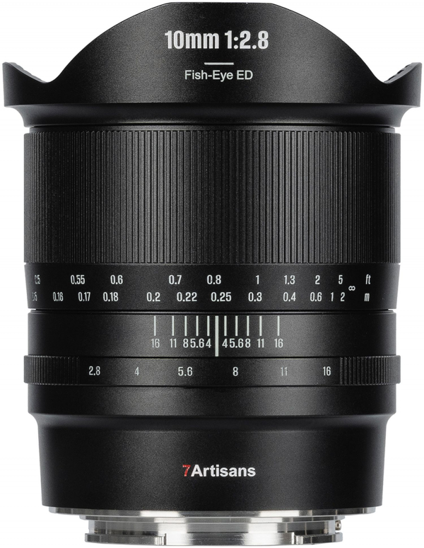 7Artisans 10mm f2,8 II Fisheye ED für Canon RF