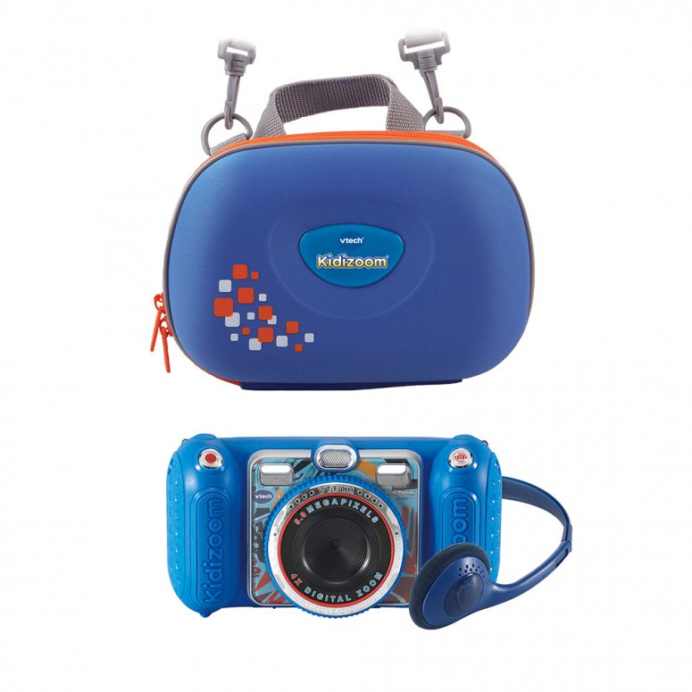 Vtech Kidizoom Duo Pro bleu avec étui