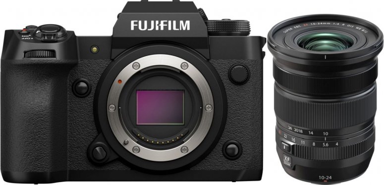 Zubehör  Fujifilm X-H2 Gehäuse + XF 10-24mm f4 R OIS WR