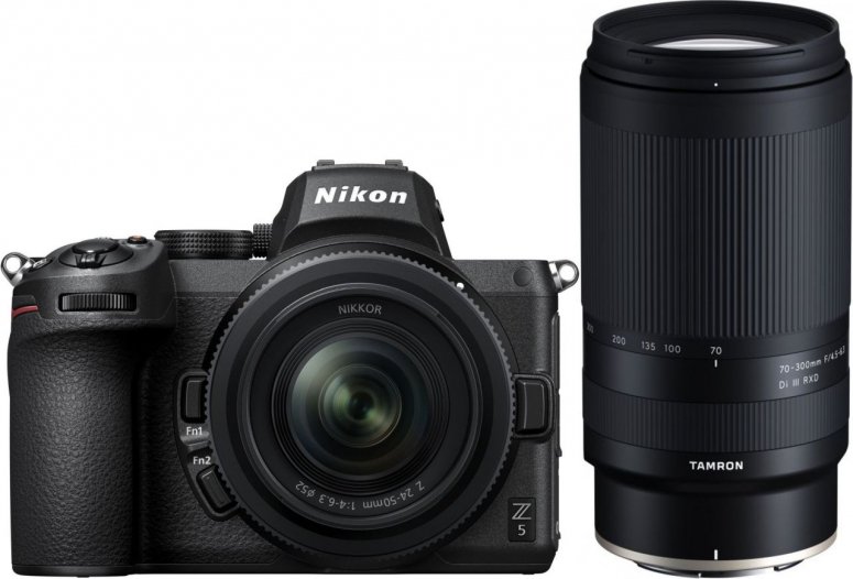 Technische Daten  Nikon Z5 + 24-50mm f4,0-6,3 + Tamron 70-300mm f4,5-6,3