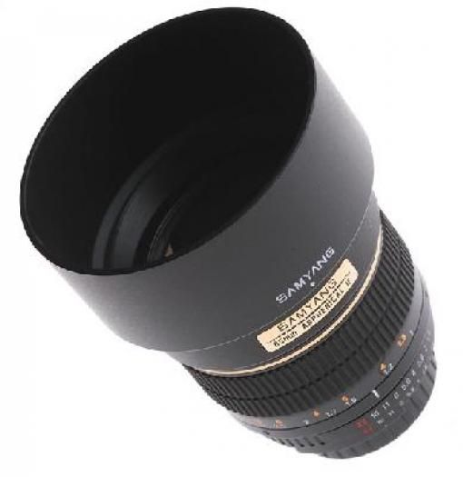 Technische Daten  Samyang 85mm 1:1,4 Nikon