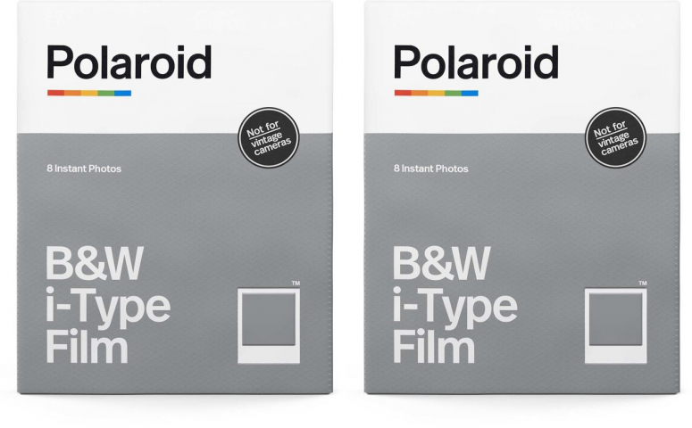 Caractéristiques techniques  Polaroid Film i-Type B&W 8x pack de 2