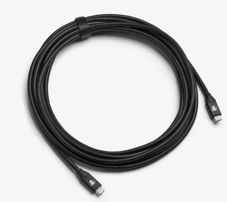 Caractéristiques techniques  CobraTether USB-C vers USB-C 5m noir
