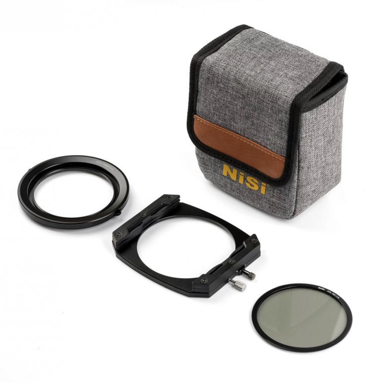 Kit porte-filtre Nisi M75 75mm avec filtre polarisant