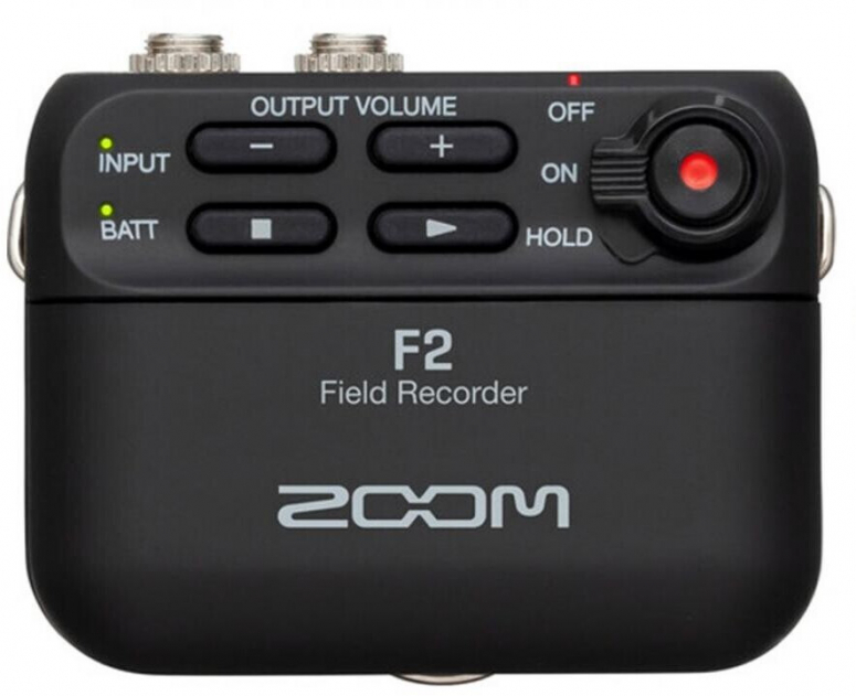Zoom F2 Field Recorder with Lavalier Mic Foto Erhardt
