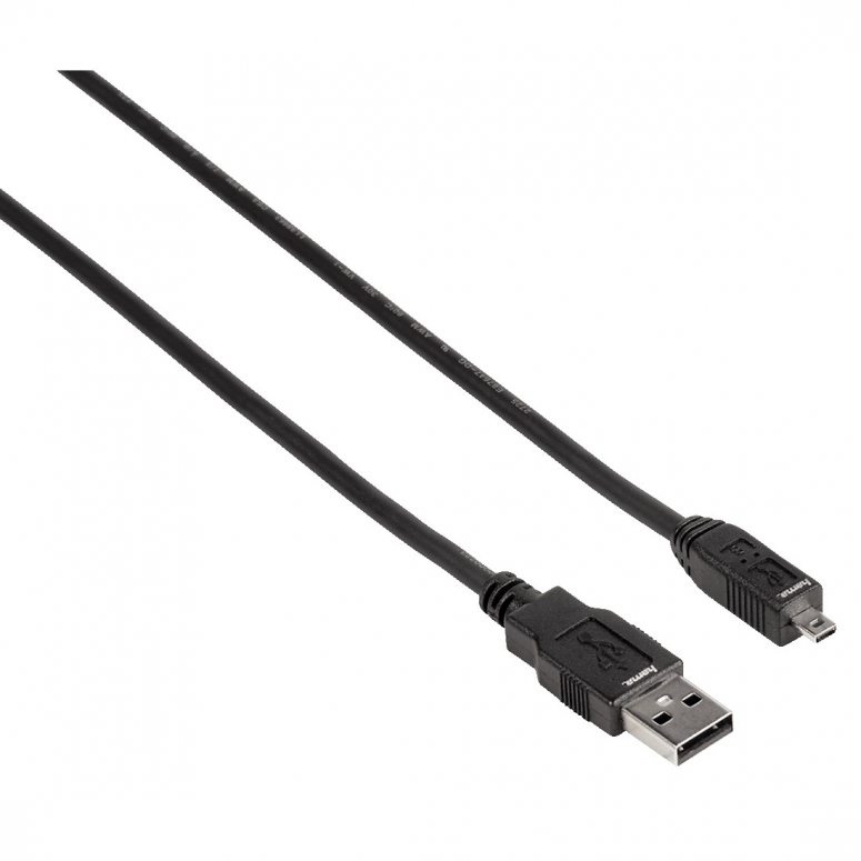 Hama USB 2.0-Anschlusskabel A-Stecker - Mini-B-St. (B8 Pin) 74204