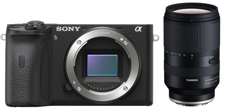 Zubehör  Sony Alpha ILCE-6600 + Tamron 18-300mm f3,5-6,3 Di III-A VC VXD
